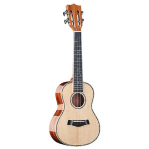 Full Solid Spruce Mahogany Concert Ukulele